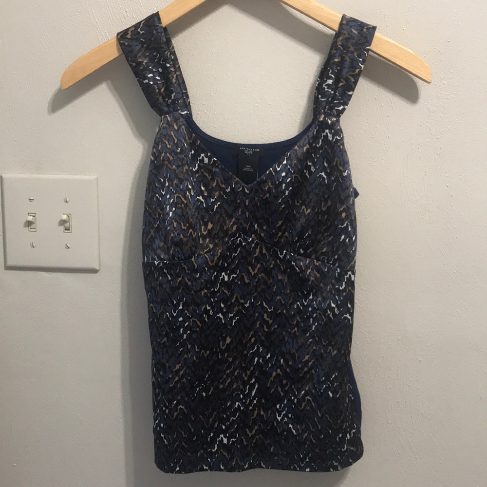 Ann Taylor Printed Blouse